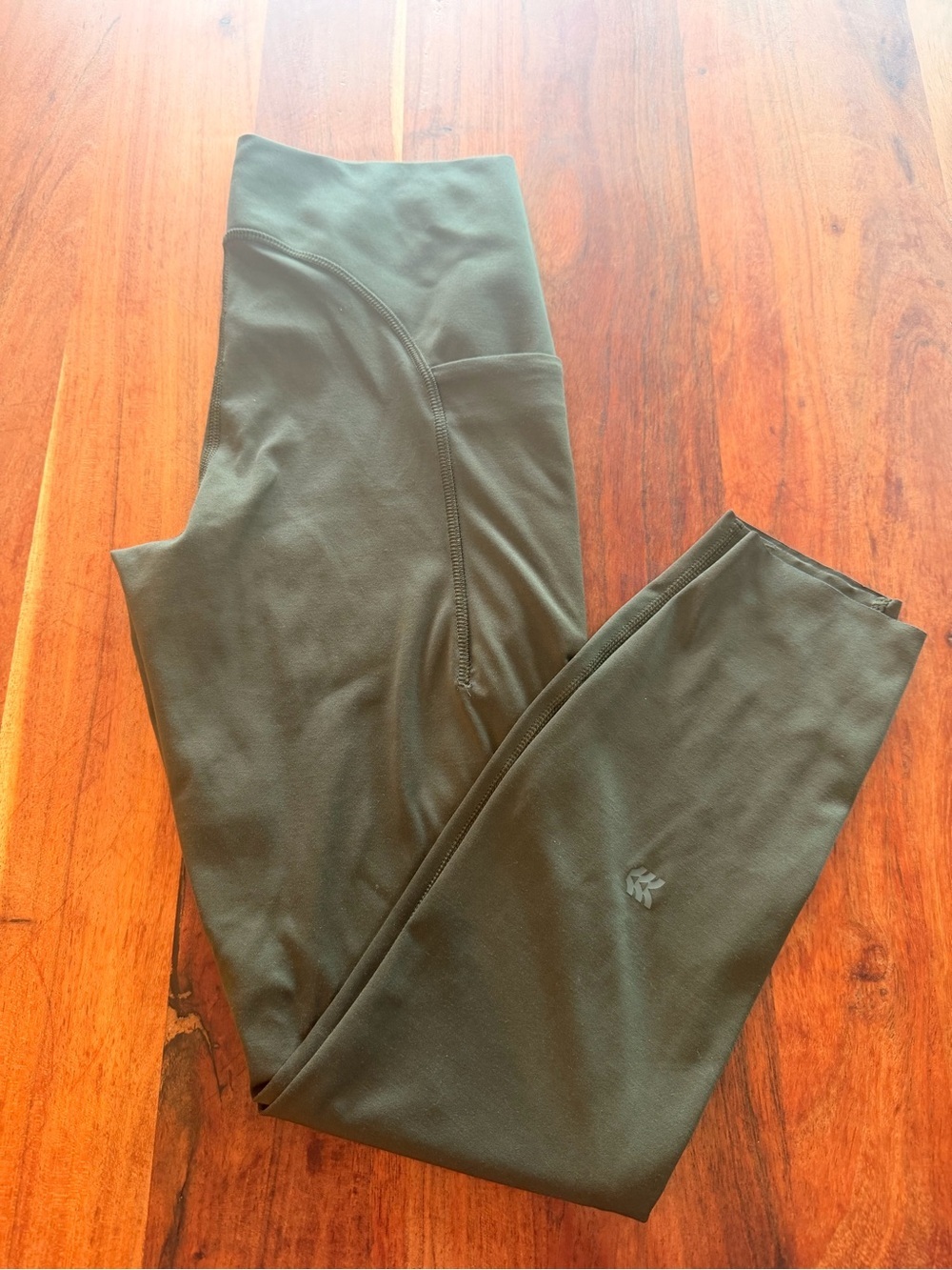 all in motion Olive Green Performance Leggings with Pockets